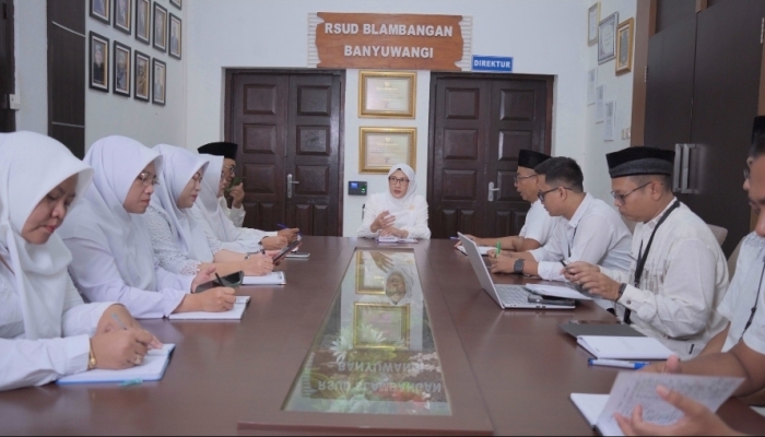 Persiapan RSUD Blambangan Menuju WBBM